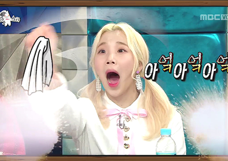 <라디오스타> “쟤 되겠다” 주이, 입덕 유발하는 매력 요정 탄생 #창문 닦기 #성대모사 #과즙美