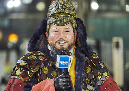 <무한도전> 조세호, 화제의 '동장군' 변신 과정 최초 공개! "제가 기상캐스터라고요?"
