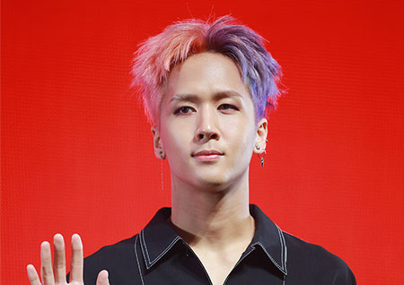 [포토] 빅스 라비, 강렬한 존재감만큼 파격적인 헤어스타일 