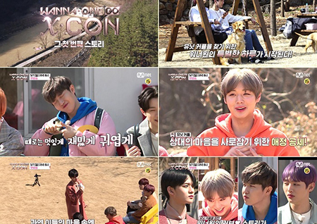 '워너원고' 워너원, 유닛 커플을 향한 구애의 현장 포착! '뜻밖의 러브스토리♥'