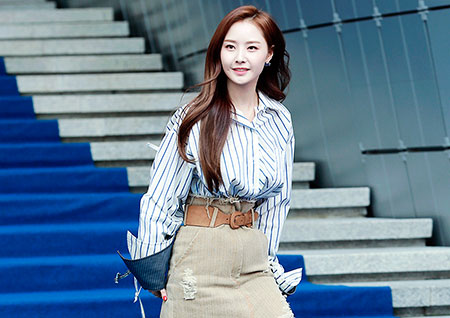 [포토] 달샤벳 우희, 화보같은 걸음걸이