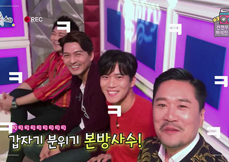 [셀프캠] '라디오스타' 전현무-이필모-하석진-JK김동욱, 갑자기 분위기 본방사수?