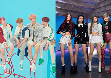 방탄소년단-블랙핑크, 10월 아이돌그룹 브랜드평판 조사 男女 각 1위