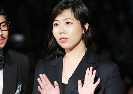 [포토] 김가희, 아직은 어색한 레드카펫