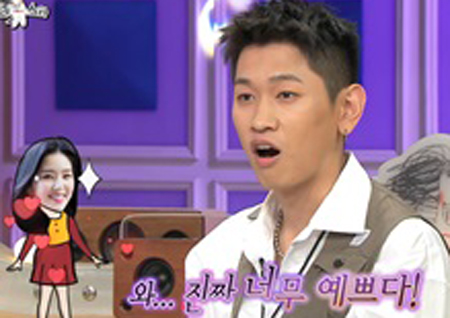 ‘라디오스타’ 크러쉬, ‘이상형’ 레드벨벳 아이린과 마주치자 “너무 예쁘다!” 육성 고백