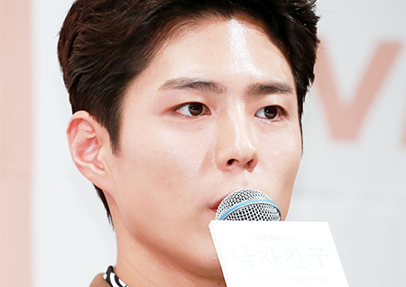 '남자친구' 박보검, "많은 분들이 그 머리로 촬영할 거냐고 물어" 폭소