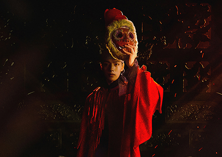 '왕이 된 남자' 여진구, 광대탈 벗어쥐고 '강렬 포스'