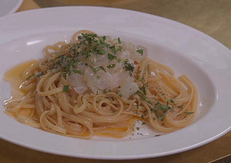 '대장금이 보고있다' 침샘 자극하는 광어 파스타의 맛은? '광어, 넌 내가 찜했다!'