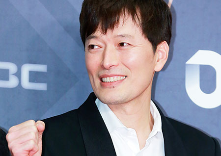 [포토] 정재영, 화이팅 넘치는 화이팅