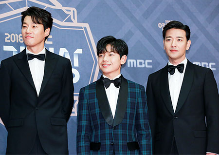 [포토] 이천희-왕석현-배수빈, 삼(?)부자의 포토타임