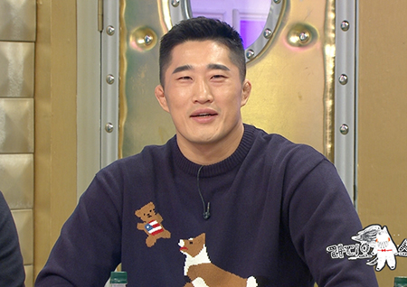 '라디오스타' 김동현, 인간 체중계 등극? 김구라도 '번쩍'