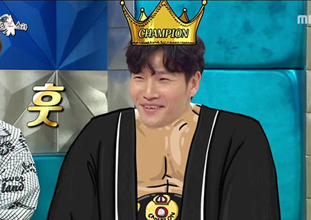 ‘라디오스타’ 쇼리, 김종국에 팔씨름 도전장... 김구라 “모두가 널 응원해” 