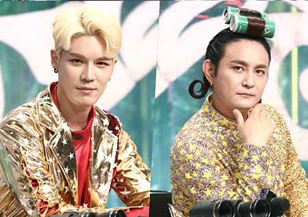 '복면가왕' 노라조 조빈-원흠, 복면 가수 레이더망 발동 "이 톤은…"