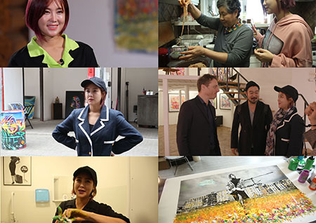 '사람이 좋다' 솔비, 아티스트 권지안이 그림으로 나누는 용기와 희망