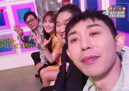 [셀프캠] 남진-윤수현-스윙스-코드쿤스트, '트롯+힙합'이 공존하는 '라스'