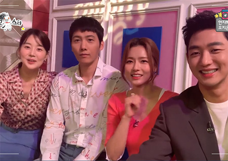 주말 도둑들이 떴다! '황금정원'의 주역들의 '라디오스타' [셀프캠]