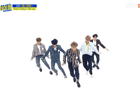 [움짤] ‘주간아이돌’ CIX, 방탄소년단 ‘Not Today' 커버 무대 선보였다