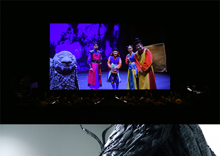 '문화사색' 국악+영화 결합 콘서트 '꼭두 이야기'와 조각가 지용호, 미술사학자 전영백 교수를 만나다