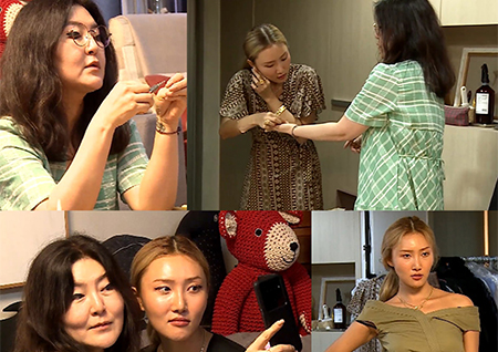 '나 혼자 산다' 한혜연-화사, 방구석 패션쇼 개막! 나이차 무색한 환상 케미