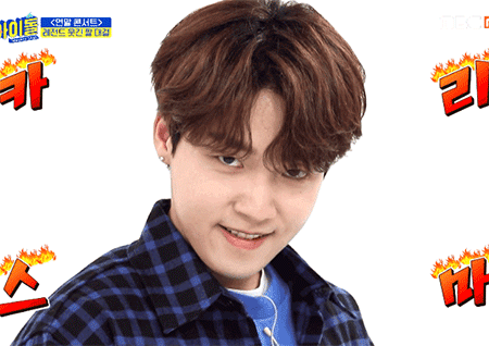 [움짤] ‘주간아이돌’ ‘카리스마’ 정세운X‘감성 甲’ 김국헌, 레전드 짤 따라잡기 