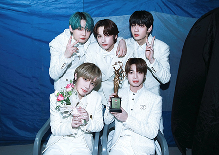 투모로우바이투게더, '서가대' 신인상 수상… 신인상만 '9관왕' 기록