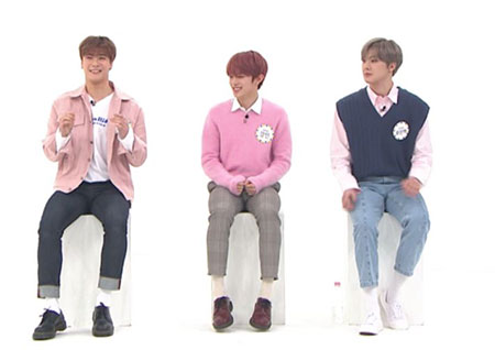 '주간아이돌' 문빈-윤산하-강민, BTS→엑소까지! K-POP 커버 무대 이목 집중