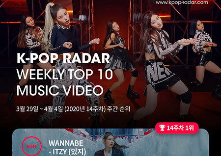 ITZY '워너비'MV, 8천만 뷰 달성… 4주 연속 유튜브 조회수 차트 1위