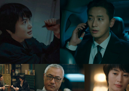 ‘하이에나’ 김혜수, 칼 든 괴한에 목숨 위기! 자체 최고 시청률 경신