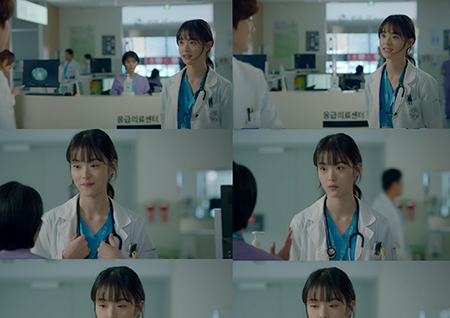 '슬의생' 신도현, 유연석 향해 "다음에는 영화보여주세요" 귀여운 매력 선사