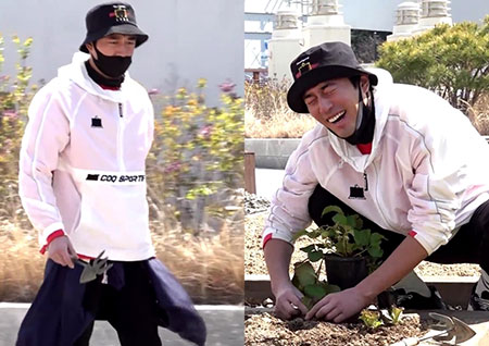 '전참시' 조한선, 야구 배트 대신 농기구? '구수한 동네형'의 등장!