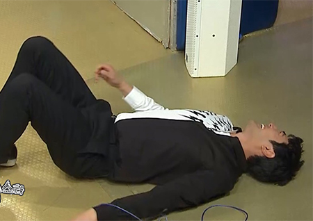 '라디오스타' 조한선, "아, C!" 외마디 비명과 함께 '철퍼덕'→폭소!