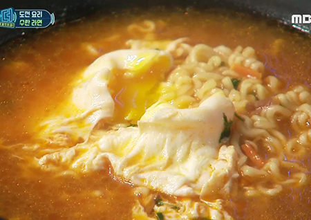 [백파더 레시피] 어렵지 않아요~ ‘수란 라면’ 요리법