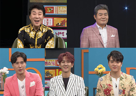 '비디오스타' 송대관X진성→김수찬X신인선X신성, 트롯 사제 특집 출연!