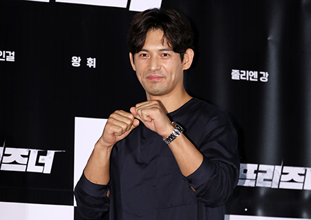 [포토] 오지호,  영화 '프리즈너'에서 액션 연기 도전