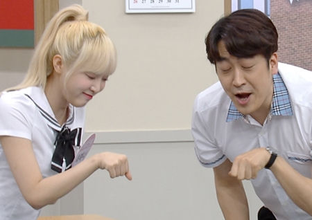 ‘장르만 코미디’ 아이즈원 전격 출연! 최예나, 김성원 유행어 따라잡기에 ‘웃음’