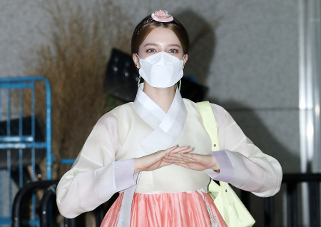 [포토] 안젤리나 다닐로바, 한복 입은 미녀