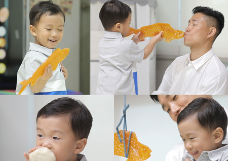 ‘슈돌’ 개리x하오, 자린고비 되다? 천장에 매달린 ‘물고기 엿’ 정체 궁금증↑