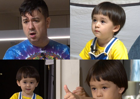 '슈돌' 벤틀리 청개구리 모드에 샘 아빠 특단의 조치는?