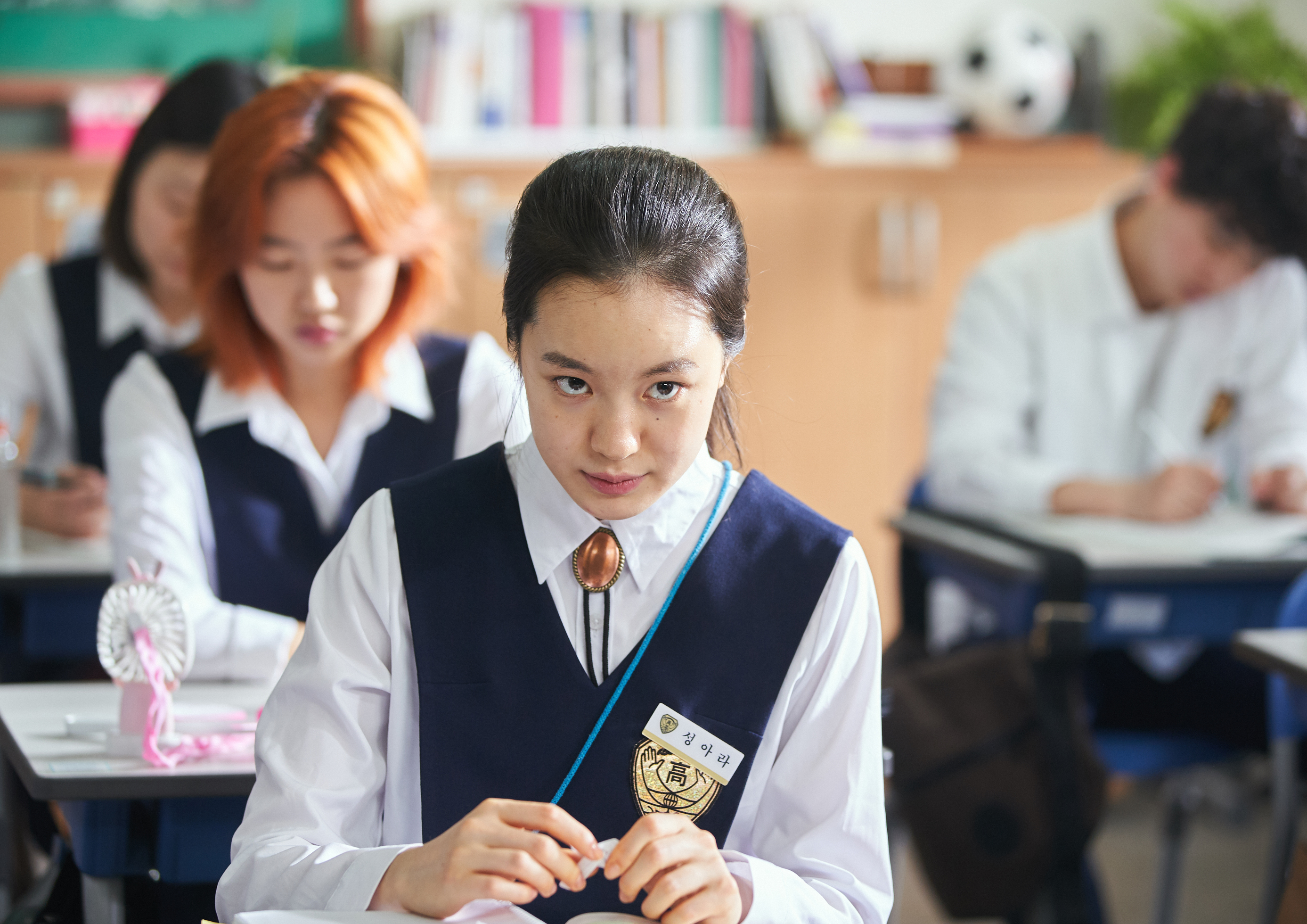 [人스타] '보건교사 안은영'의 박혜은 "저는 24살이구요. 제 데뷔작이예요"