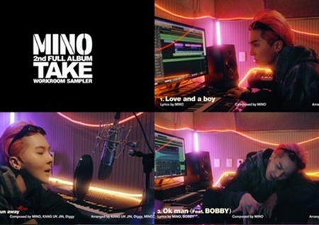 송민호, 정규 2집 '테이크' 전곡 맛보기 음원 공개