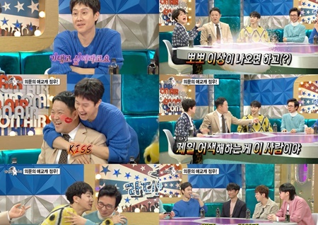 '라디오스타' 정우, 김구라 철벽도 무너뜨린 애교 장인