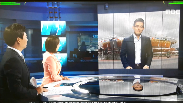 [리우현장] MBC 박상권 앵커, 올림픽 현지 뉴스 진행 이렇게 이루어집니다.<리우 올림픽>