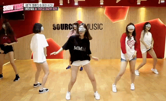 [움짤] <쇼타임> 6화, 마마무X여자친구, 연습실에서는 무슨일이?