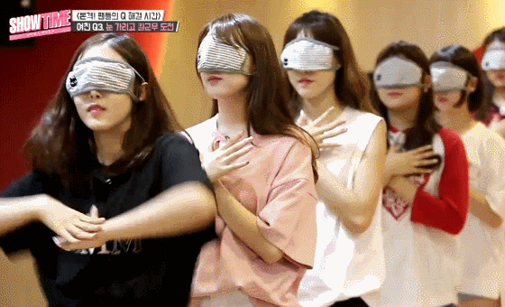 [움짤] <쇼타임> 6화, 마마무X여자친구, 연습실에서는 무슨일이?