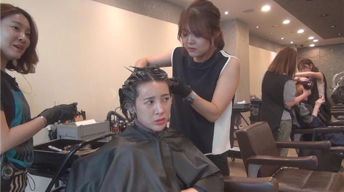 <진짜 사나이> 서인영, '검은 머리, 맨 손톱' 여군되기 쉽지 않네! 