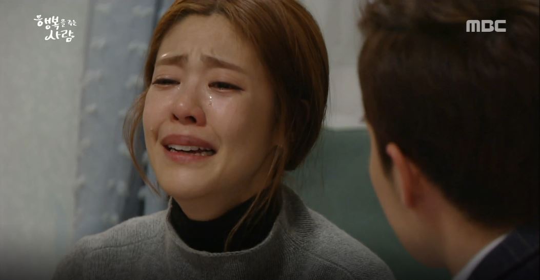 [행복을 주는 사람 리뷰] “다 내 잘못이야!” 이윤지, 아픈 조연호 보고 ‘통곡’