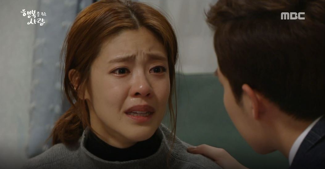 [행복을 주는 사람 리뷰] “다 내 잘못이야!” 이윤지, 아픈 조연호 보고 ‘통곡’