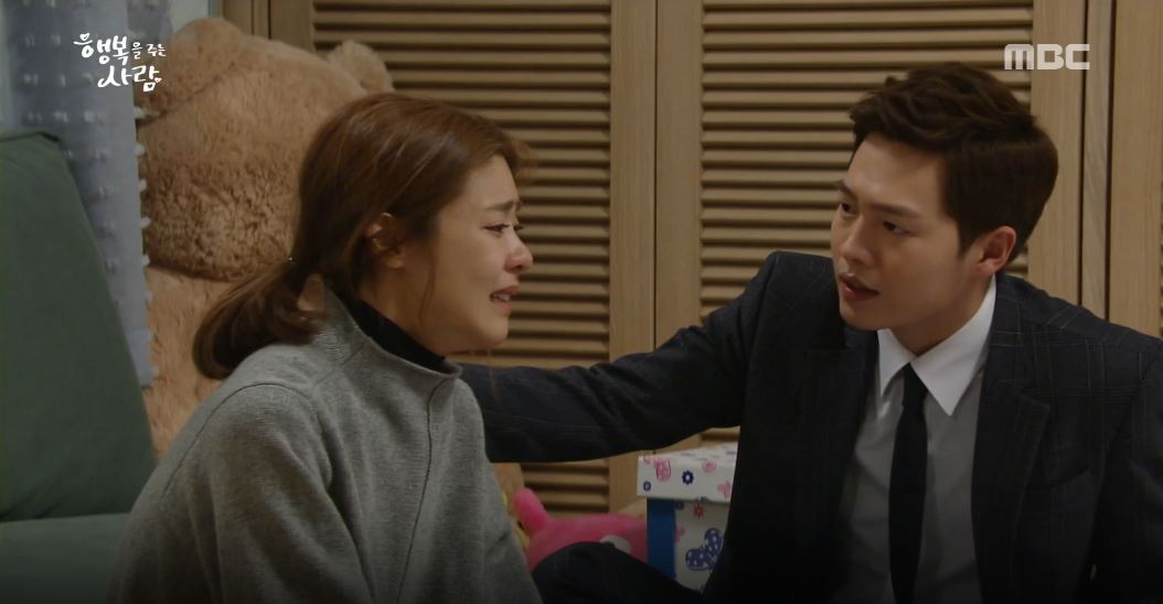 [행복을 주는 사람 리뷰] “다 내 잘못이야!” 이윤지, 아픈 조연호 보고 ‘통곡’