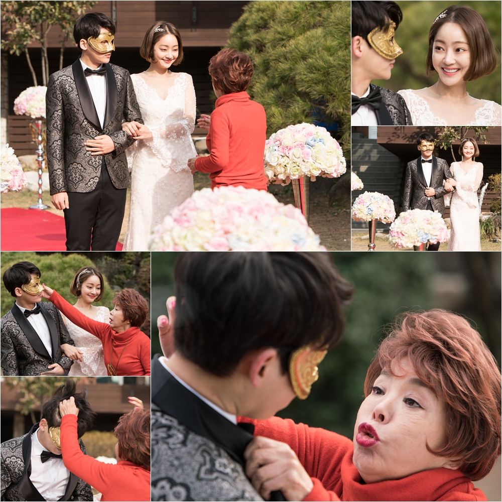 <밥차남> 서효림, 미스터리 가면男과 ‘시크릿 웨딩마치’ 포착! 궁금증 UP