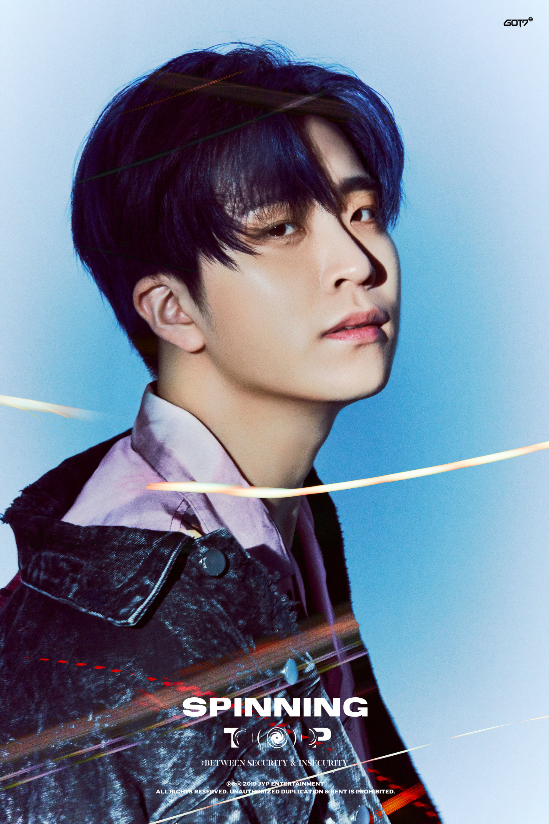 GOT7, 새 앨범 'SPINNING TOP' 네 번째 개인별 티저 공개... ‘완벽 비주얼’